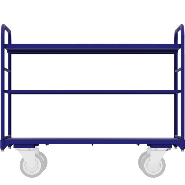 Тележка платформенная четырёхколёсная с двумя ручками ТЯ 2 (600х900)